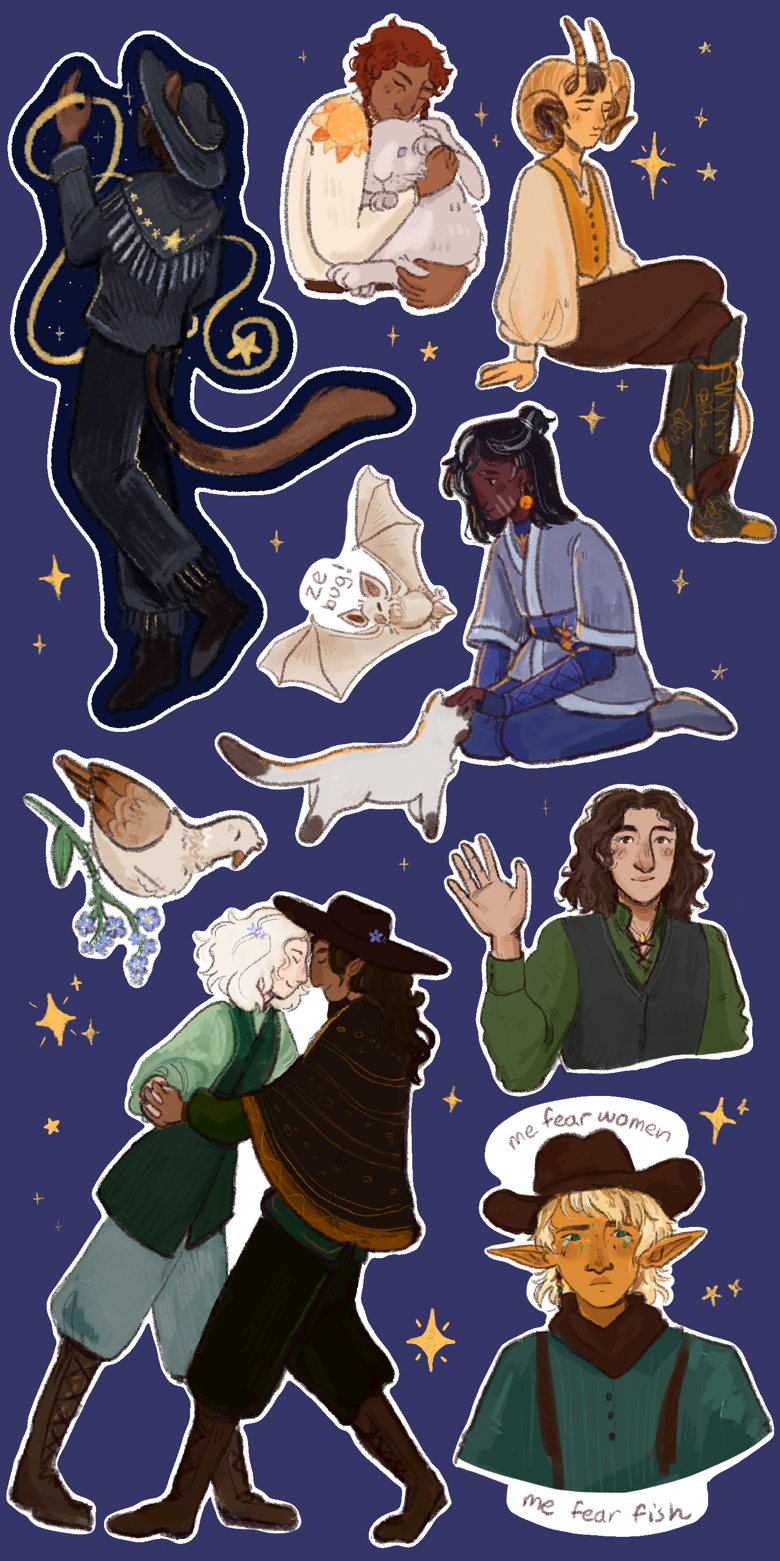 Sticker - Fools and Friends Sticker Sheet