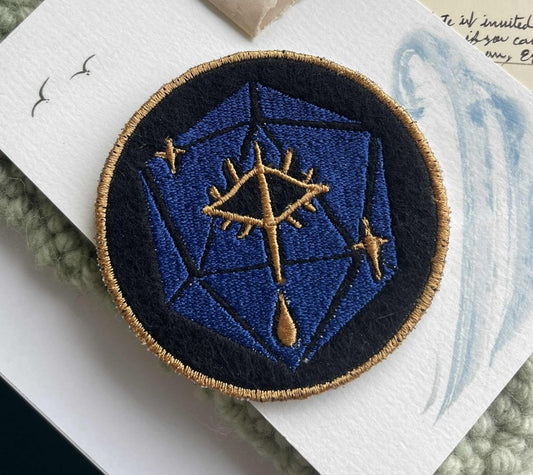 Patch - Spare the Crying Logo Dice
